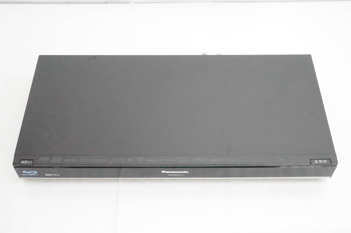 中古 Panasonicパナソニック HDD搭載ハイビジョンブルーレイディスクレコーダー 3D対応 HDD500GB DMR-BWT510-Kの画像