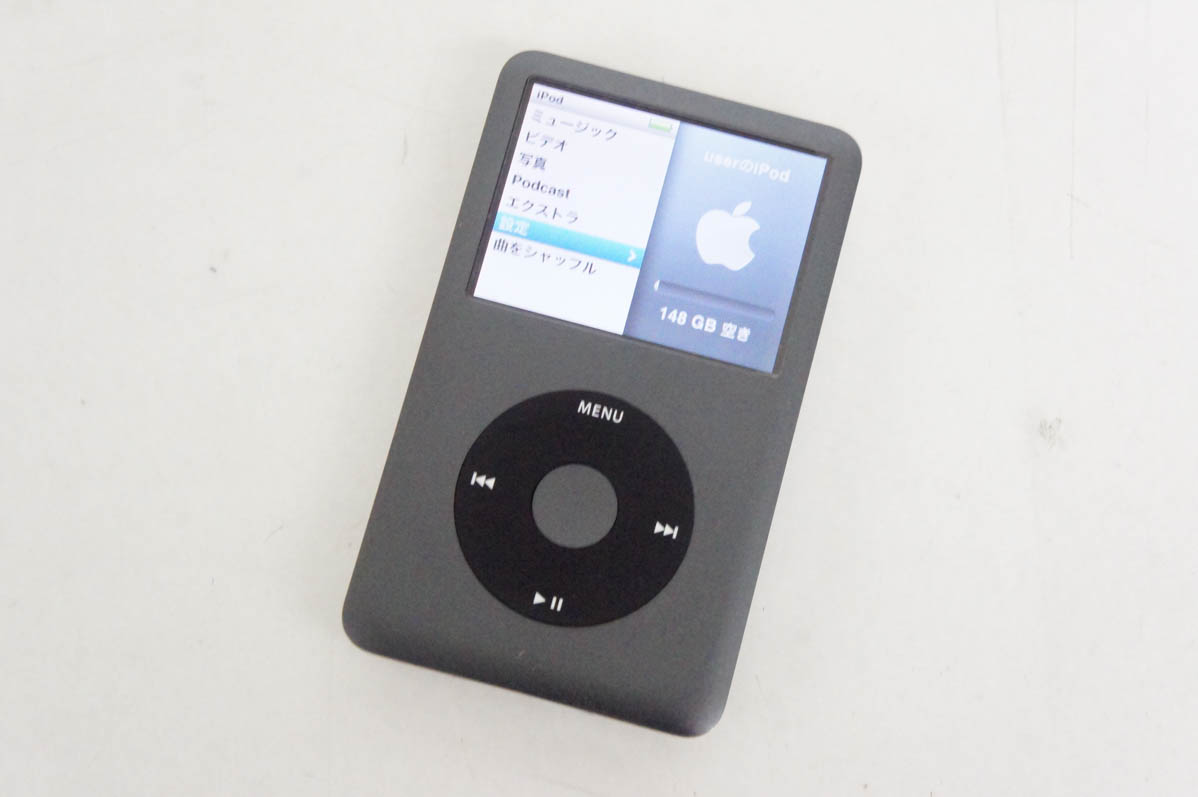 中古 Appleアップル iPod classic アイポッド クラシック 160GB