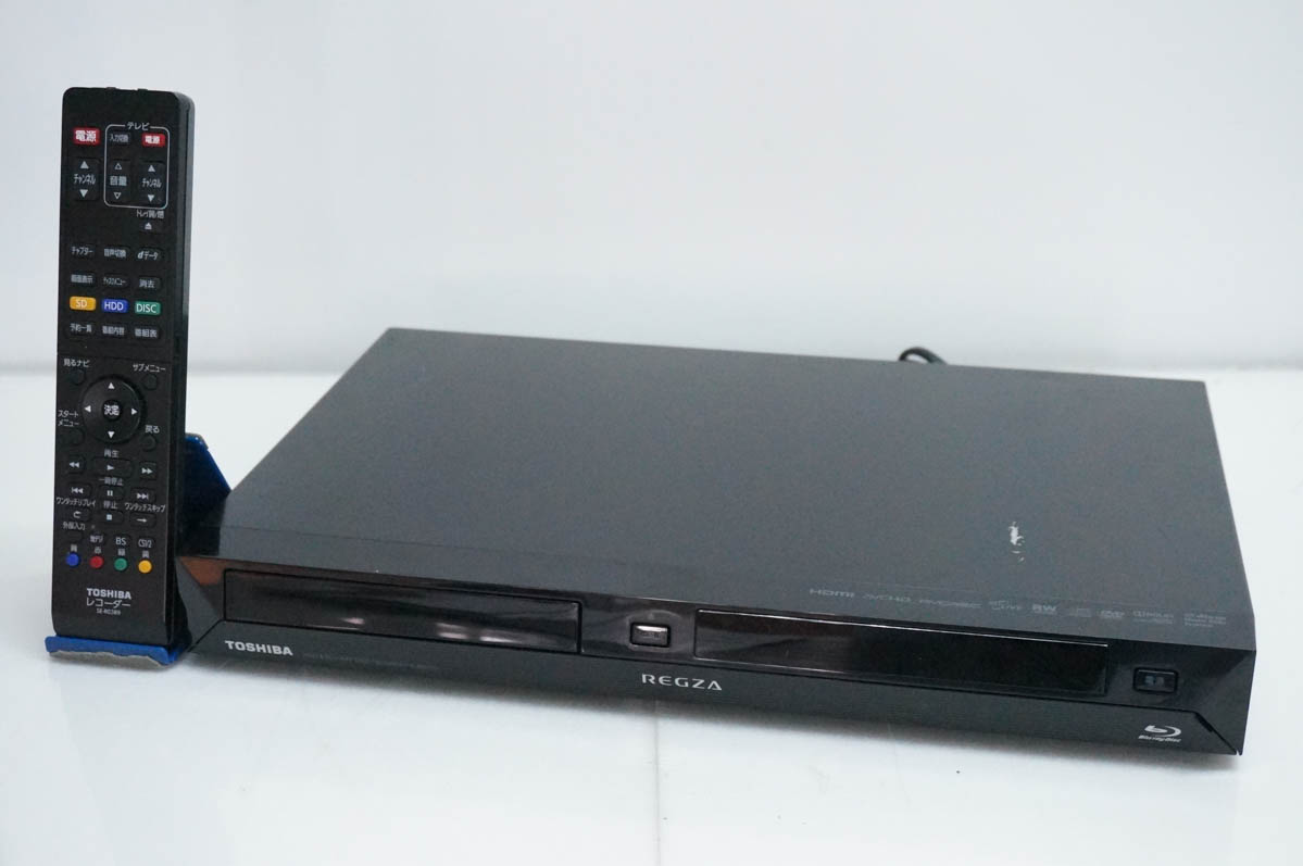 中古 東芝TOSHIBA ブルーレイレコーダー Wチューナー レグザブルーレイ 