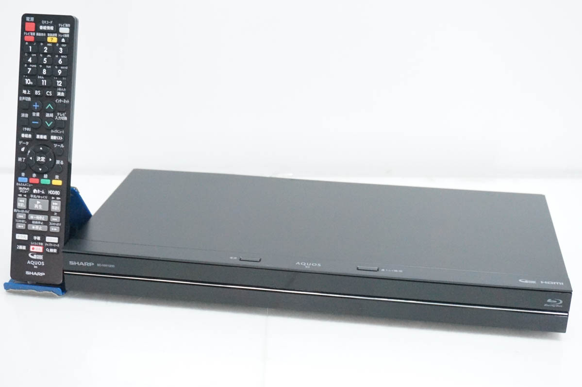 【中古】SHARP ブルーレイレコーダー BD-NW1200 中古 SHARPシャープ AQUOSアクオスブルーレイ BDレコーダー BD-NW1200