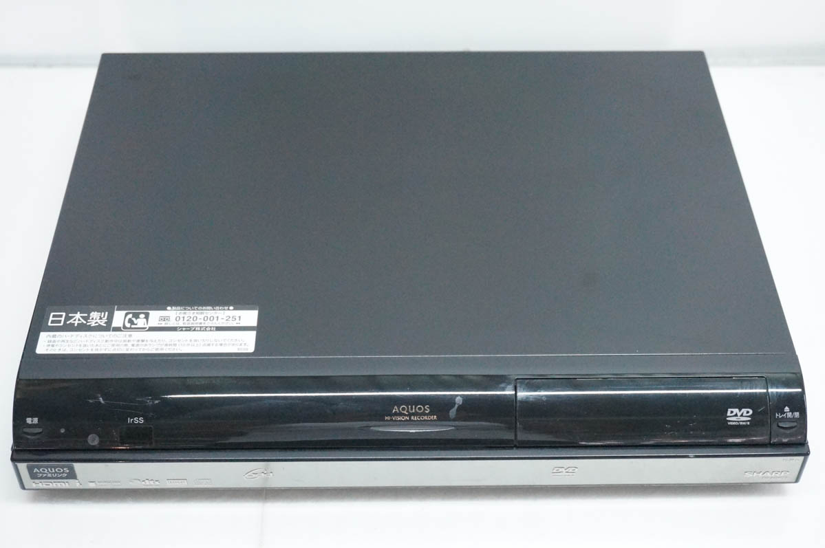 シャープ レコーダー 型番（ブルーレイ、DVDレコーダー）（地上