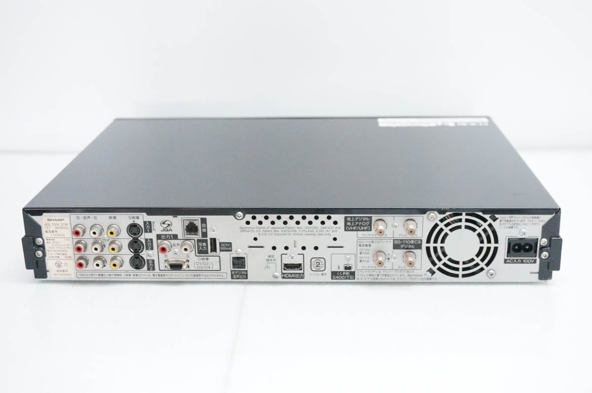 中古 SHARPシャープ AQUOS 地上・BS・110度CSデジタルフルハイビジョン