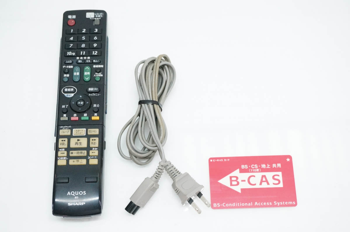 中古 SHARPシャープ AQUOS 地上・BS・110度CSデジタルフルハイビジョン