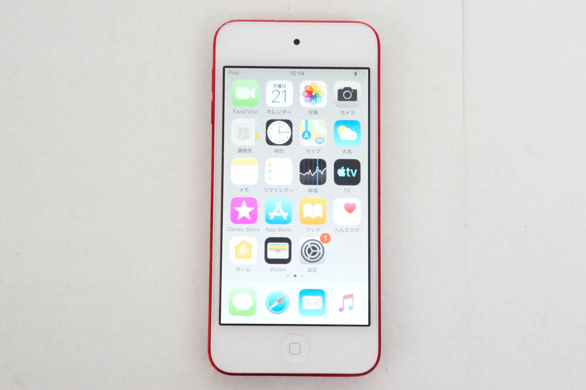 中古 Appleアップル iPod touch 16GB PRODUCT RED 第6世代 PKH82J