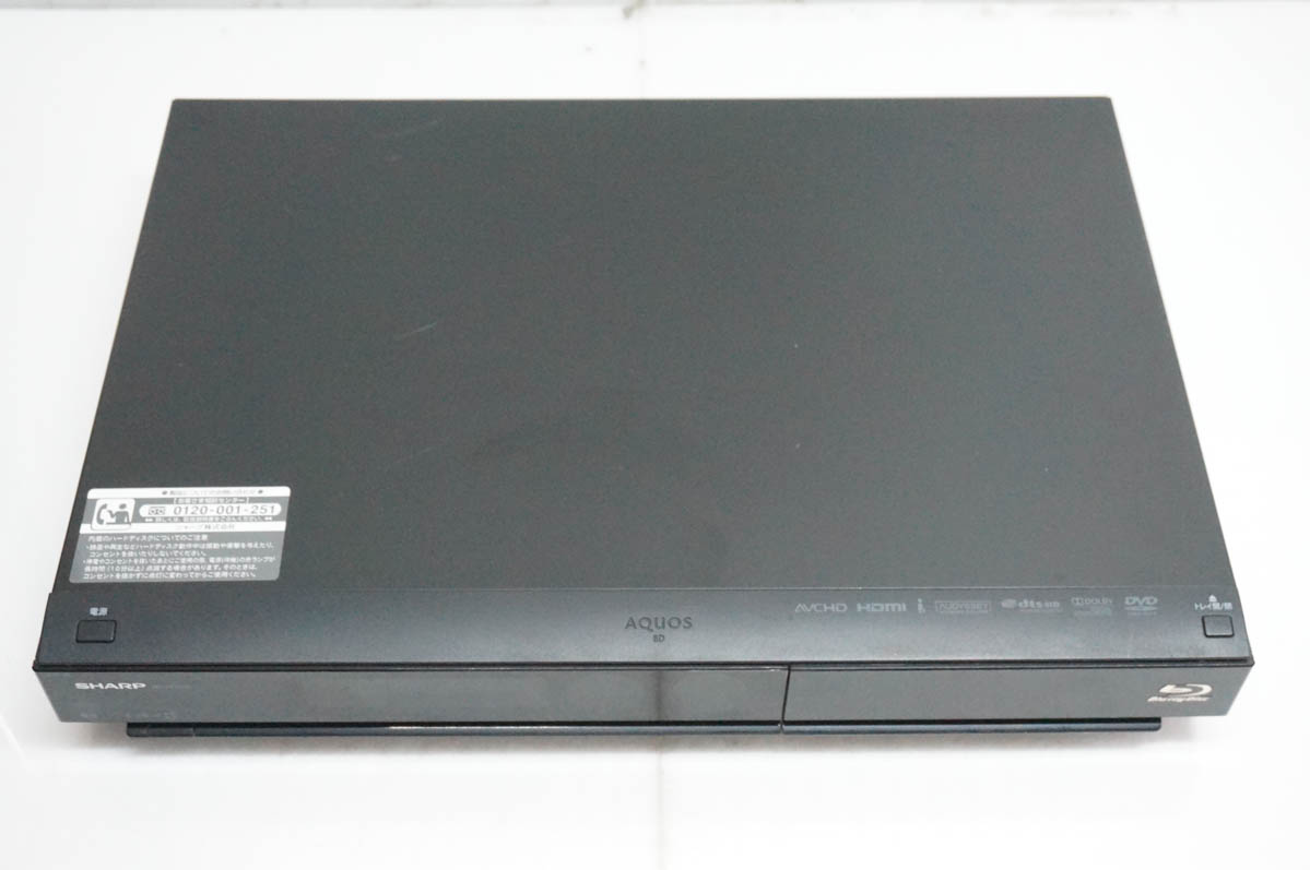 ���� SHARP�V���[�v �u���[���C�f�B�X�N���R�[�_�[ AQUOS�A�N�I�X�u���[���C HDD320GB BD-HDS32 BD���R�[�_�[ �֘A�摜1