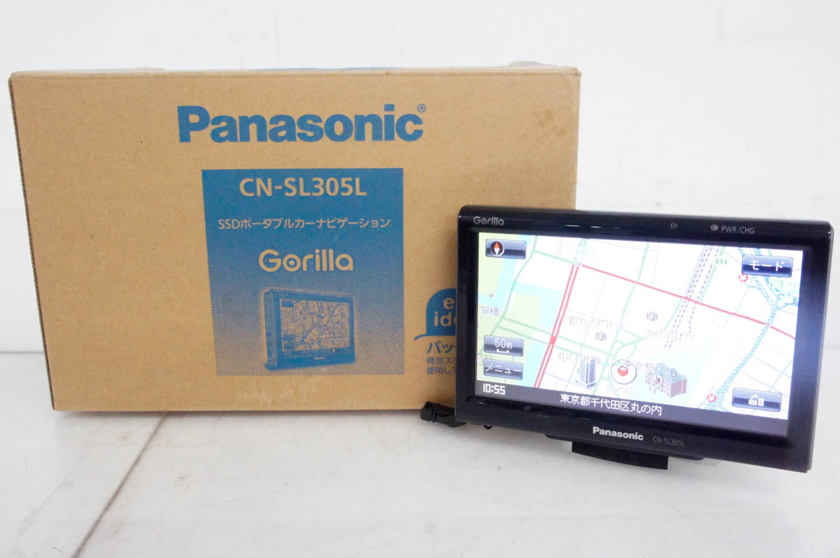 中古 Panasonicパナソニック 5V型 SSDポータブルカー