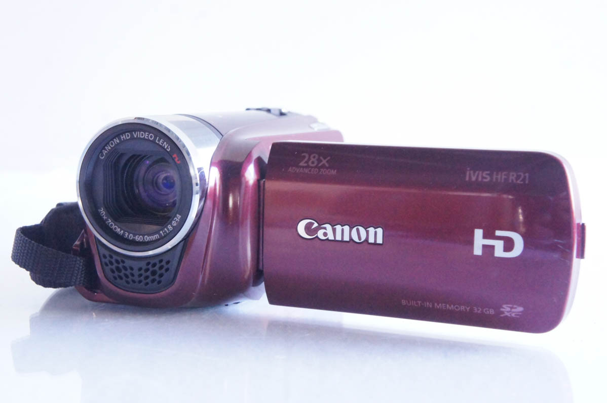 中古 Canonキャノン ハイビジョンデジタルビデオカメラ メモリータイプ