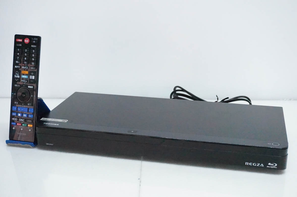 M9783 東芝 REGZA BDレコーダー ブルーレイ DBR-W507 【公式通販】