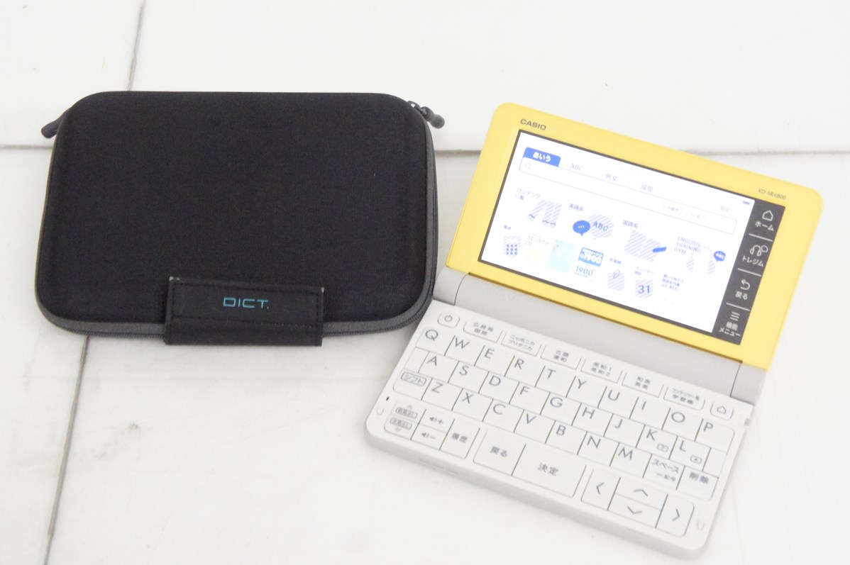 Yahoo! Yahoo!ショッピング(ヤフー ショッピング)中古 C CASIOカシオ EX-word 電子辞書 XD-SR4800