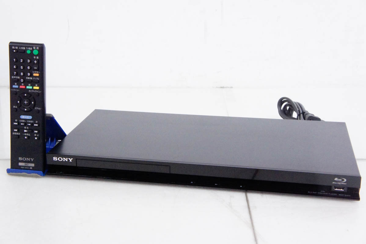 【未使用】SONY BDP-S370 ソニーブルーレイディスクDVDプレーヤー 中古 C SONYソニー ブルーレイディスクプレーヤー BDP-S370 BD