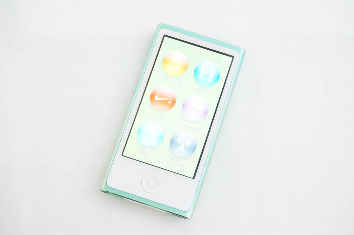 中古 C Appleアップル 第7世代 iPod nano 16GB グリーン MD478J : エス