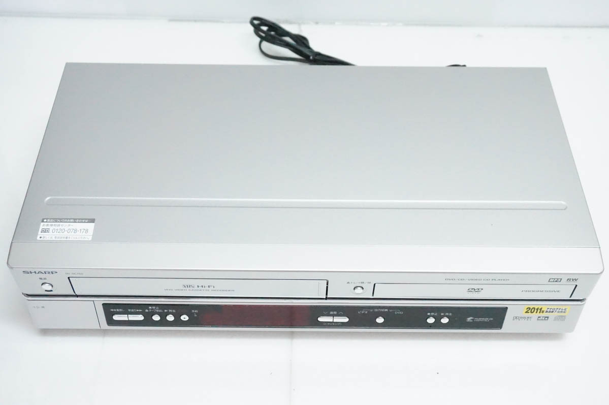 SHARP VHS DVD レコーダーのおすすめ人気商品一覧 通販 - Yahoo