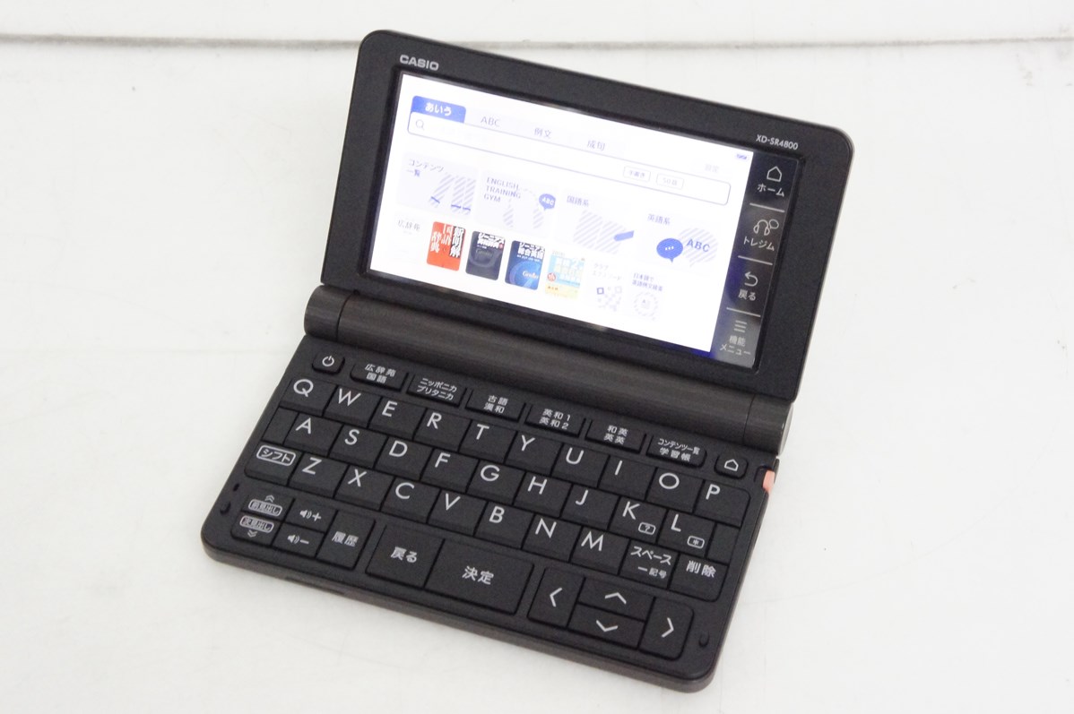 Yahoo! Yahoo!ショッピング(ヤフー ショッピング)中古 CASIOカシオ EX-word 電子辞書 XD-SR4800