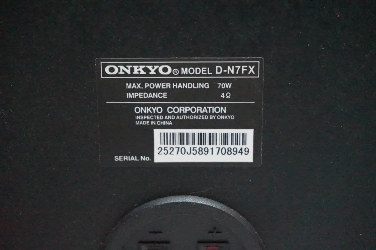 中古 C ONKYOオンキヨー CD/MDチューナーアンプシステム X-N7FX ミニコンポ オーディオ_6