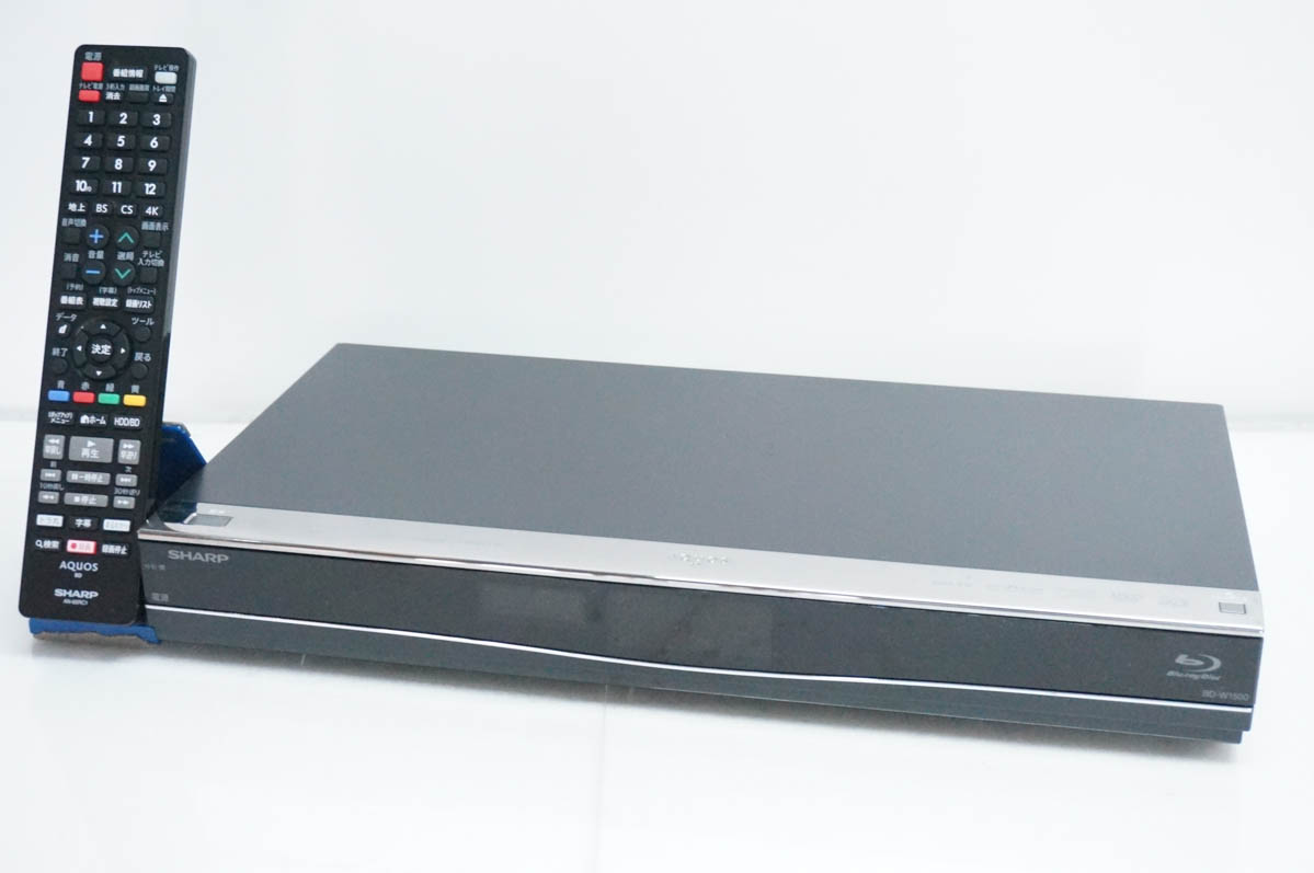 BD-W1500 1TB シャープ AQUOS BDレコーダー☆BD-W1500☆リモコン付 5 www