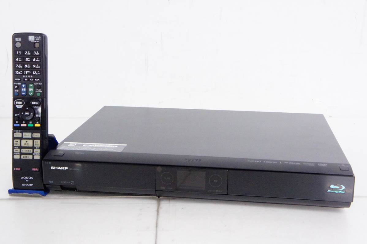 中古 SHARPシャープ ブルーレイディスクレコーダー AQUOS