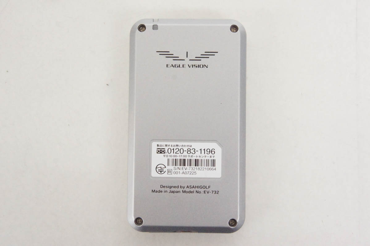中古 朝日ゴルフ イーグルヴィジョン GPSゴルフナビ&レコーダー EAGLE
