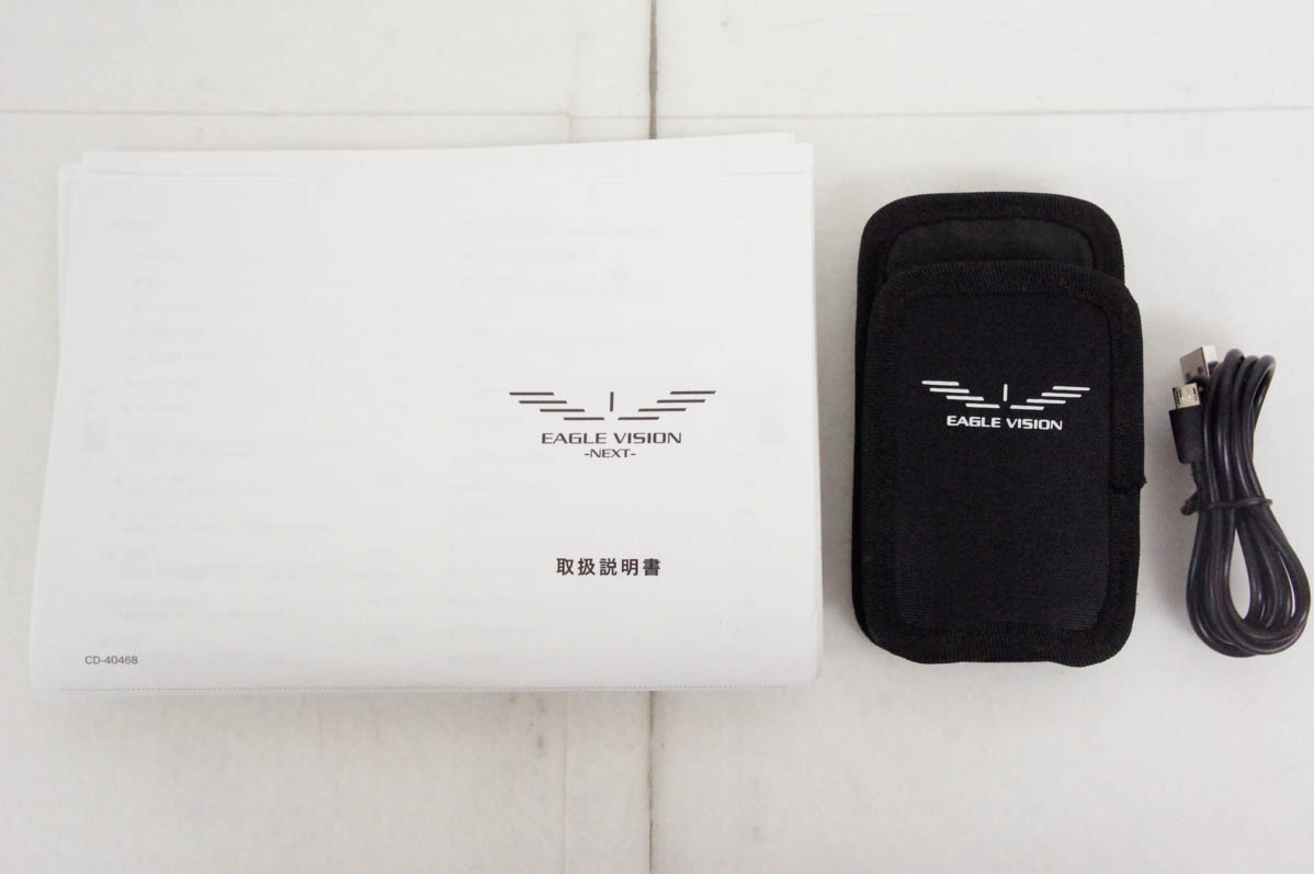 中古 朝日ゴルフ イーグルヴィジョン GPSゴルフナビ&レコーダー EAGLE