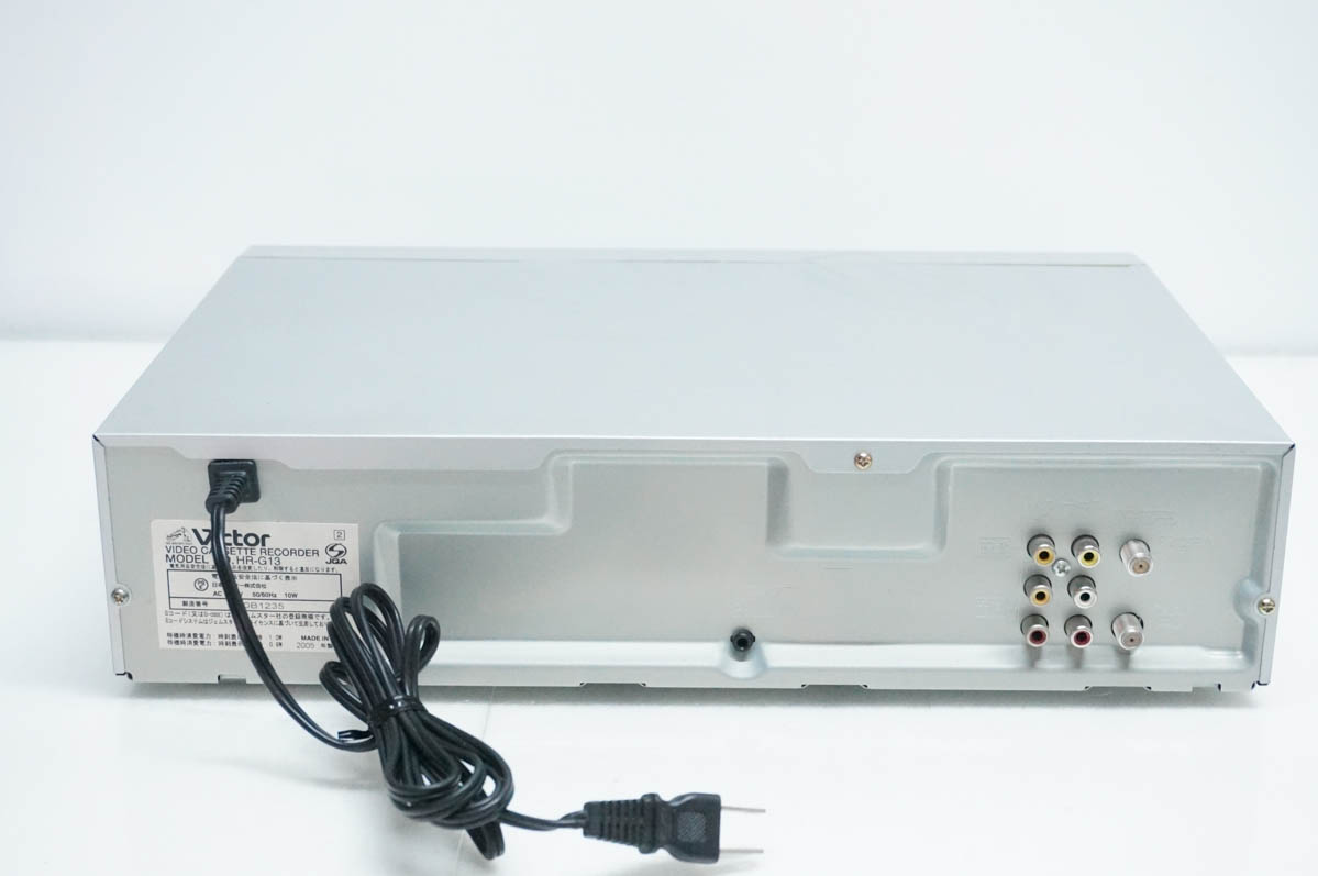 中古 JVC Victorビクター ビデオカセットレコーダー HR-G13 VHSビデオ