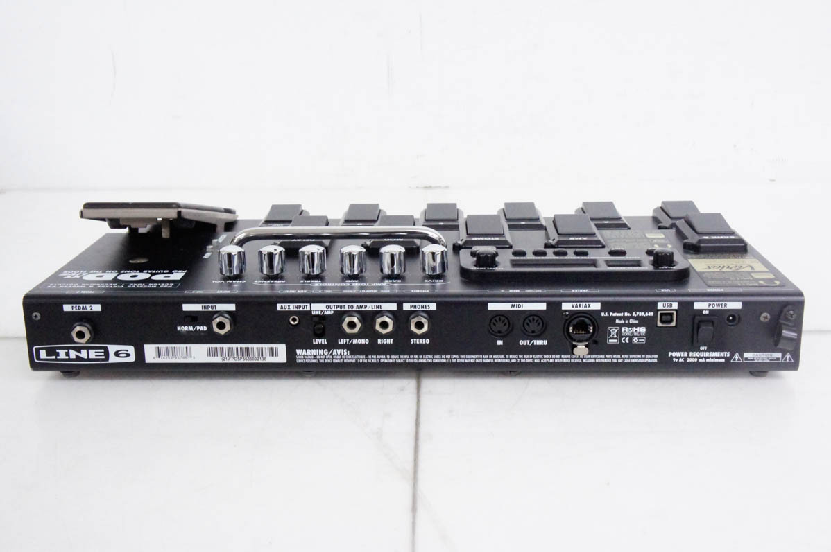 LINE 6 POD XT LIVE ギター マルチエフェクター 中古 Line6 POD XT LIVE ギターマルチエフェクター : エスネット