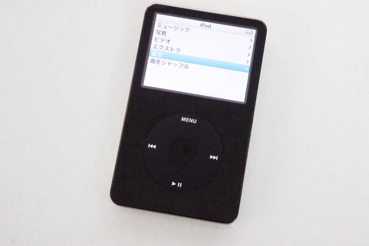 史上最も激安】 【未使用】Apple iPod MA147J/A ブラック（60GB