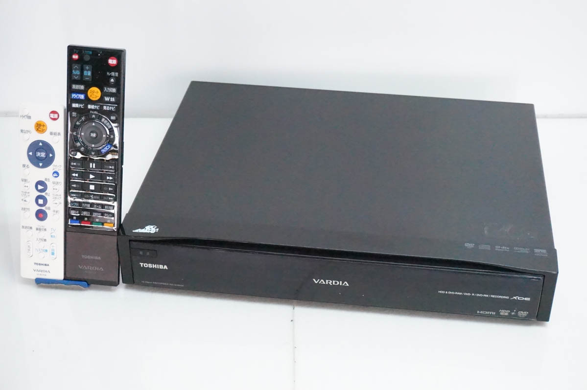 TOSHIBA VARDIA RD-S1004K ハイビジョンレコーダー 東芝 東芝 【公式通販】