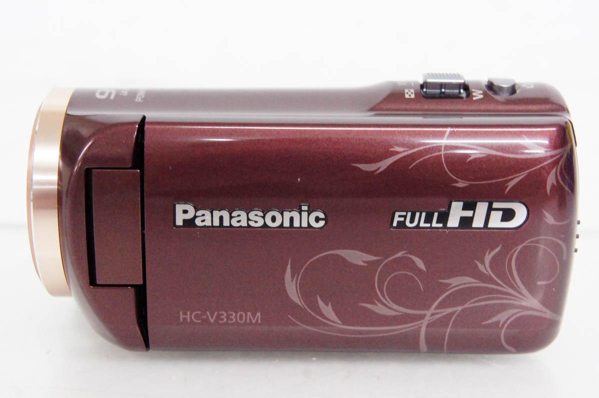 中古 Panasonicパナソニック デジタルハイビジョンビデオカメラ HC-V330M メモリータイプ 32GB - ビデオカメラ