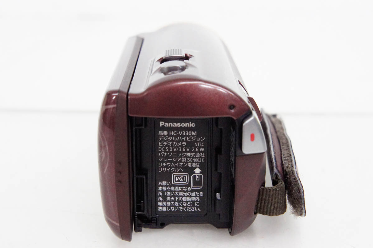 中古 Panasonicパナソニック デジタルハイビジョンビデオカメラ HC-V330M メモリータイプ 32GB - ビデオカメラ