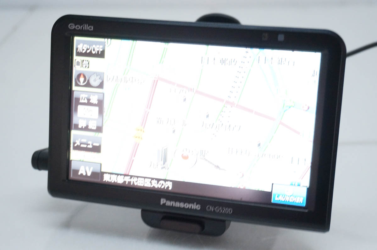 中古 Panasonicパナソニック 5インチ ポータブルカーナビ ゴリラ CN