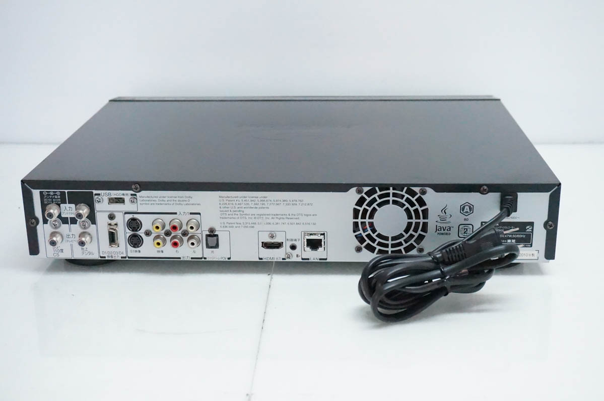 中古 TOSHIBA東芝 レグザブルーレイ ブルーレイレコーダー RD-BZ800