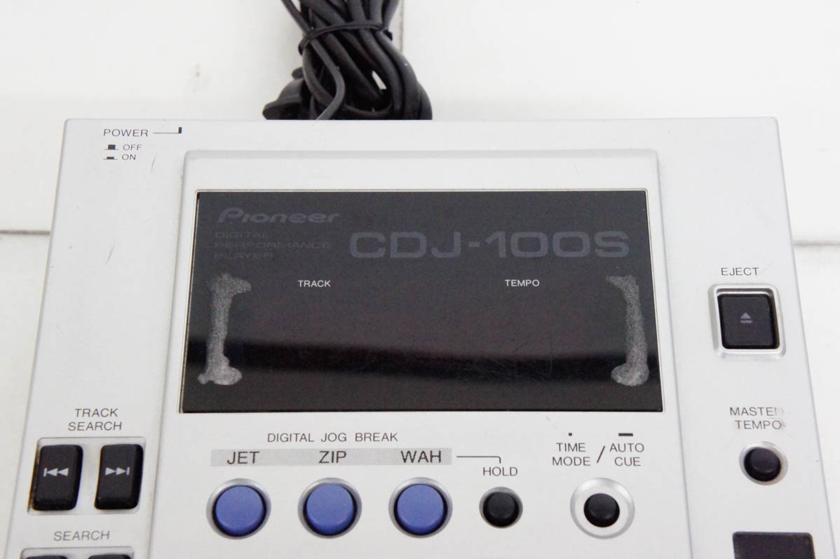 中古 C Pioneerパイオニア DJ用CDプレイヤー CDJ-100S｜snet-shop｜02