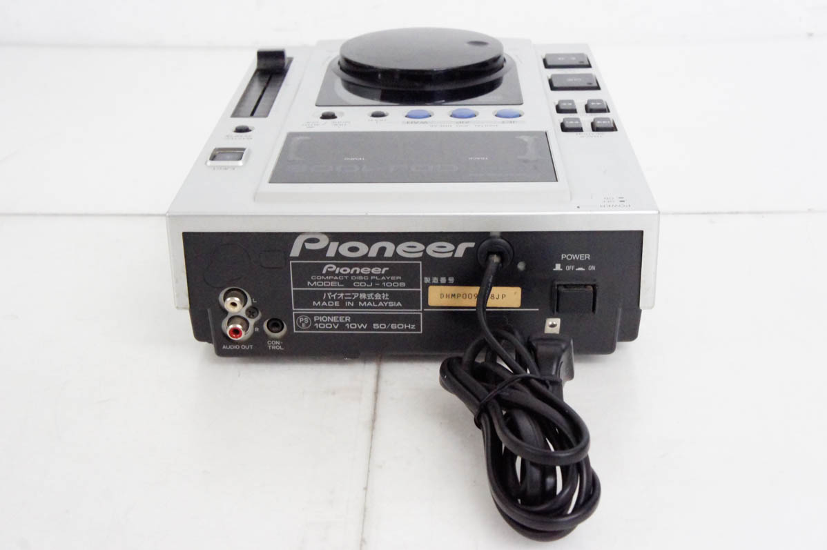 中古 C Pioneerパイオニア DJ用CDプレイヤー CDJ-100S｜snet-shop｜05