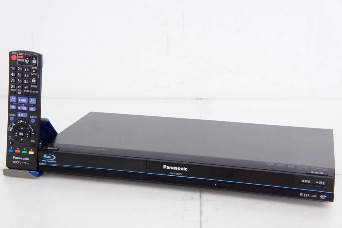 パナソニック ブルーレイディスクプレーヤー DMP-BD65-K