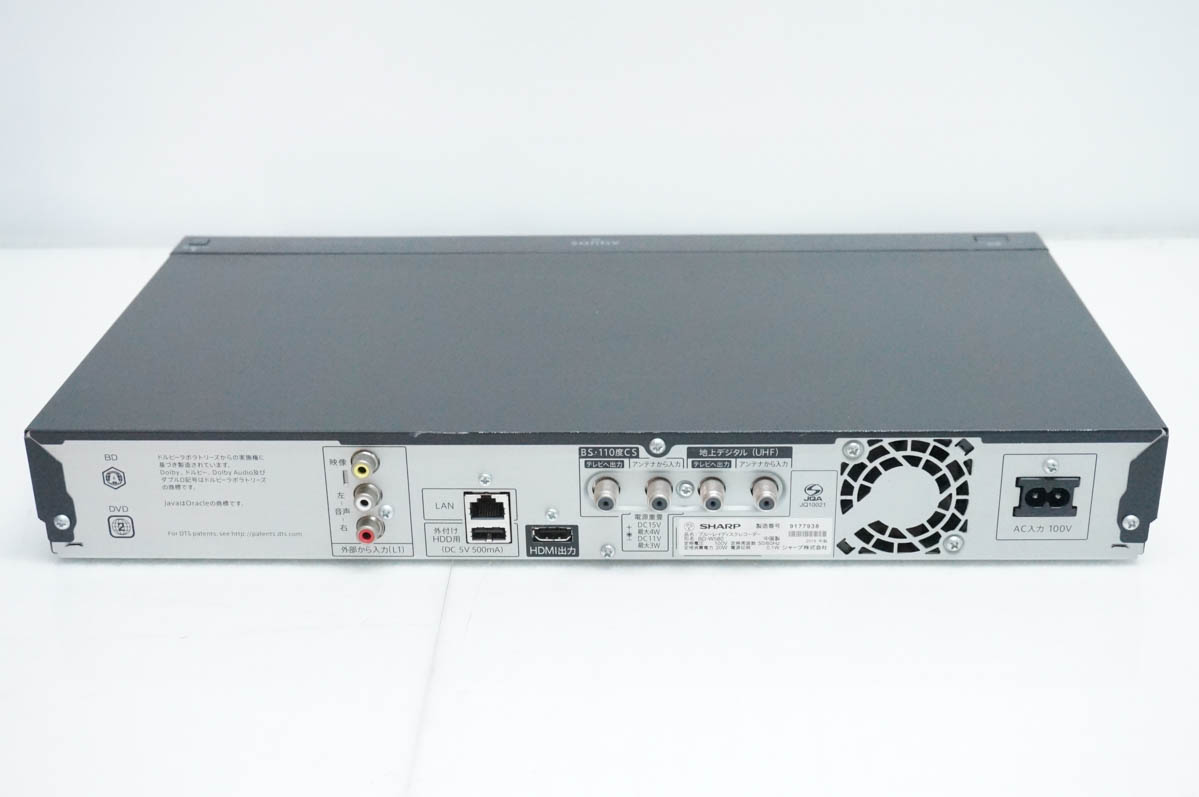 aquosブルーレイ内蔵テレビ（ブルーレイ、DVDレコーダー）｜テレビ