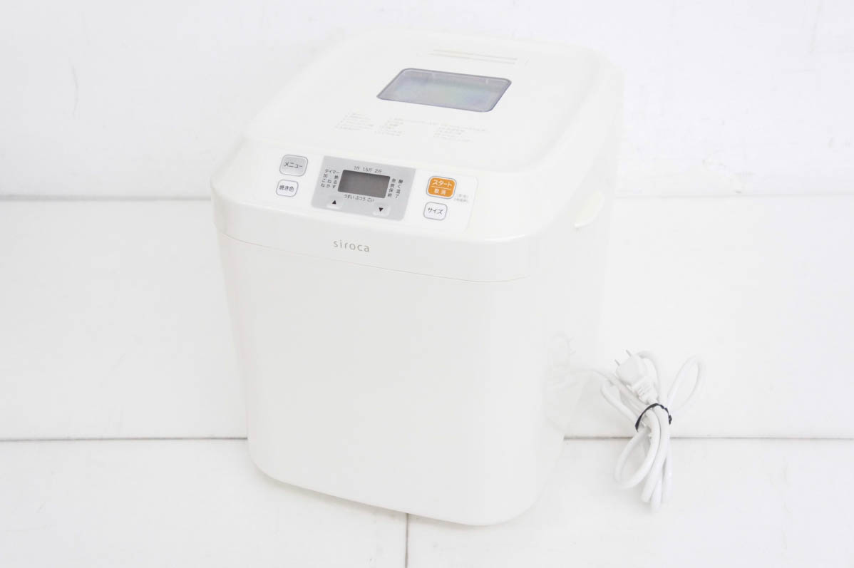 中古 sirocaシロカ ホームベーカリー SB-111 : エスネットショップ