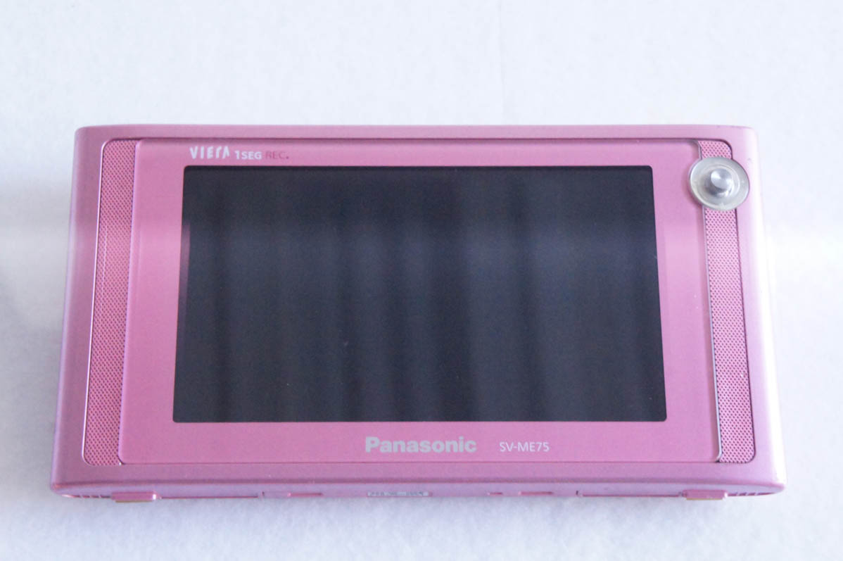 中古 Panasonicパナソニック ポータブルワンセグテレビ 5V型 VIERA