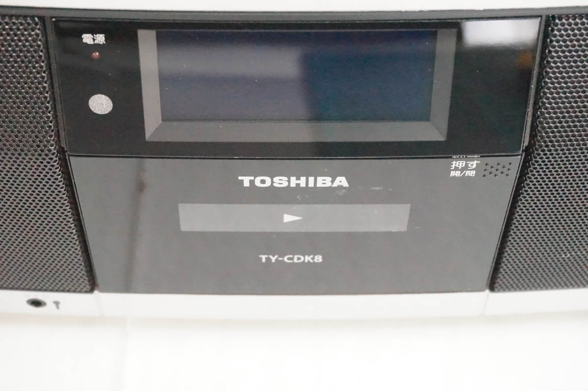 中古 東芝 CDラジカセ TY-CDK8 ワイドFM対応 : エスネットショップ
