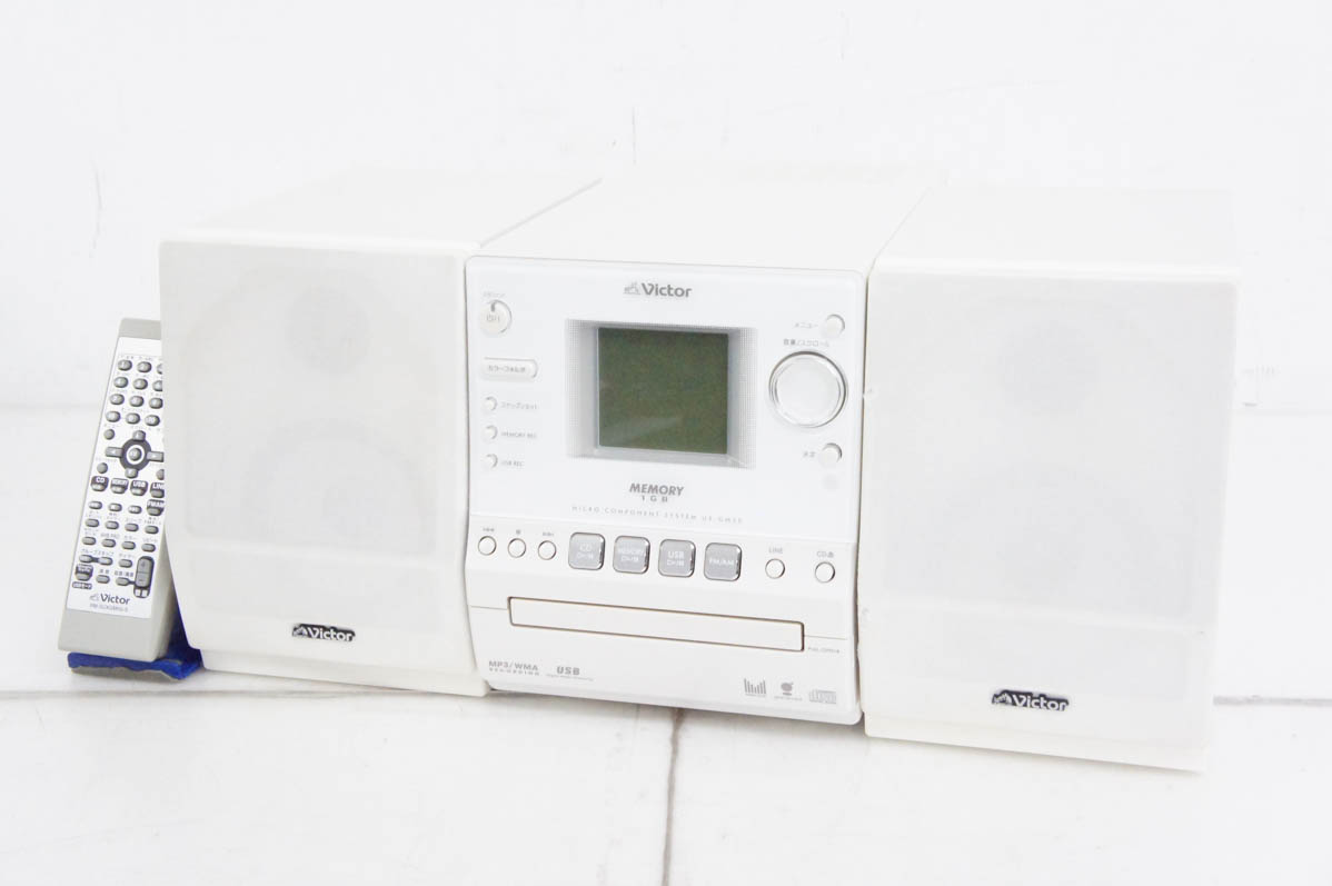 中古 JVC Victorビクター マイクロコンポーネントメモリーシステム CD
