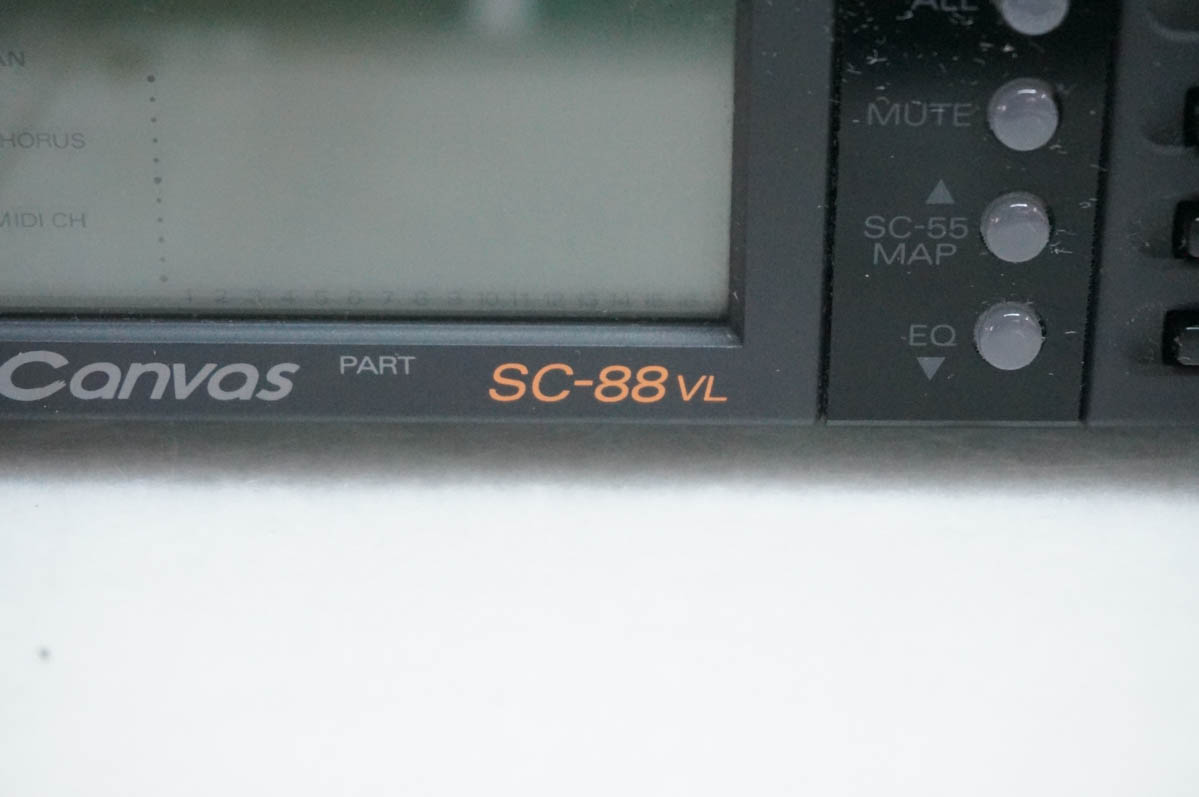 中古 Rolandローランド 音源モジュール Sound Canvas SC-88VL : エス