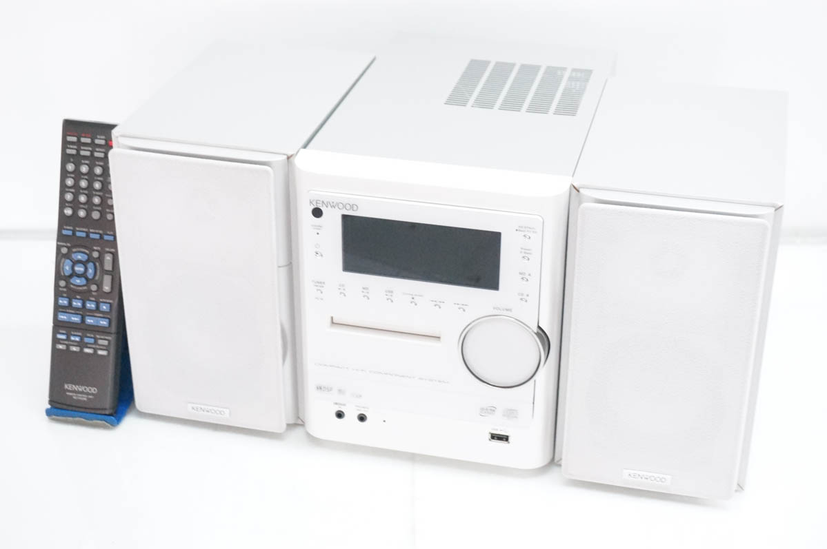 KENWOOD　RMD-NDL100　MD・CD・USB・【希少可動品】 中古 KENWOODケンウッド CD/USBコンパクトHi-Fiシステム CD／MD／USB