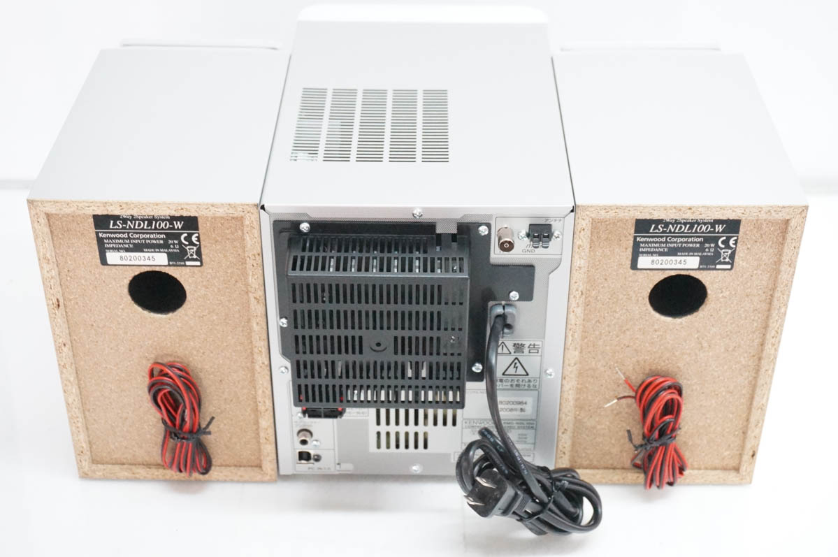 中古 KENWOODケンウッド CD/USBコンパクトHi-Fiシステム CD／MD／USB