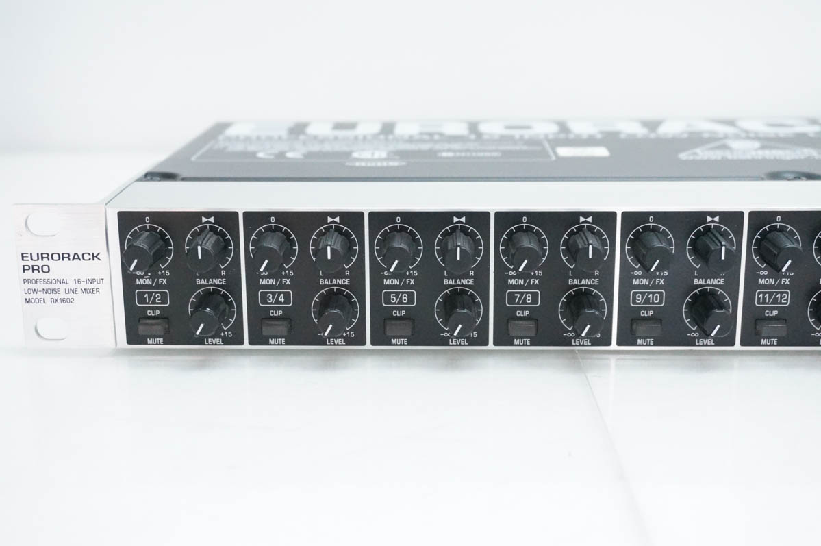 中古 BEHRINGER ベリンガー RX1602 EURORACK PRO ラインミキサー