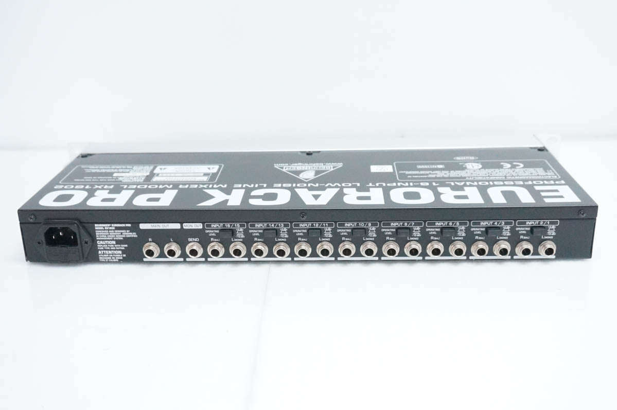 中古 BEHRINGER ベリンガー RX1602 EURORACK PRO ラインミキサー
