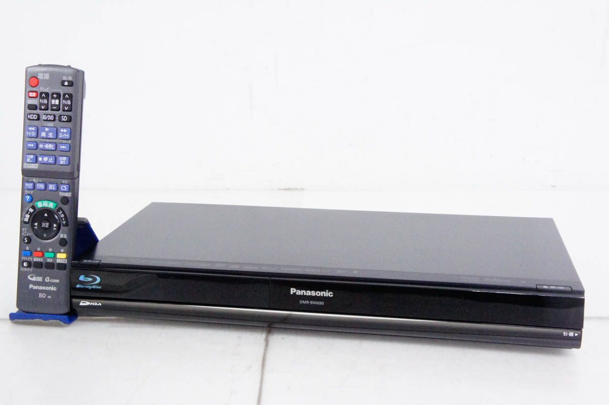 Panasonic ブルーレイ Bluray DMR-BW690 Amazon.co.jp: Panasonic DMR-BW690-K 500GB 2 Tuner Blu-ray