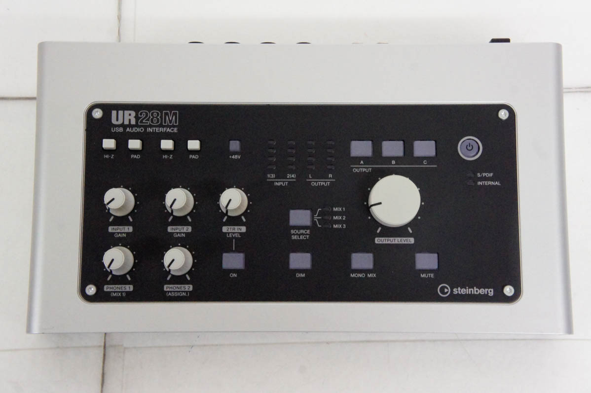 【中古品】Steinberg UR28M Steinberg UR28M USB Audio Interface Studio Controller