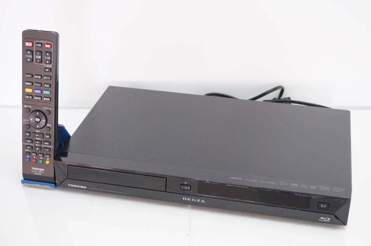 中古 東芝TOSHIBA ブルーレイレコーダー Wチューナー レグザブルーレイ