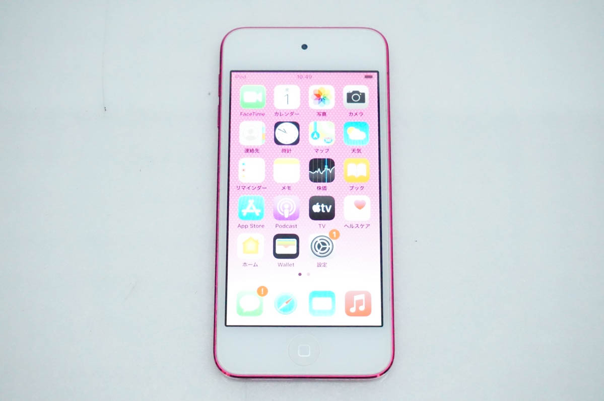 中古 Appleアップル 第7世代 iPod touch 32GB MVHR2J/A ピンク : エス