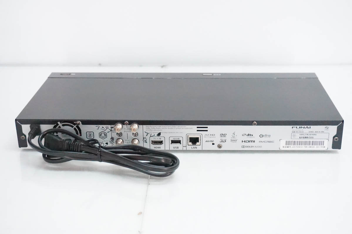 FUNAI ブルーレイ、DVDレコーダー｜テレビ、映像機器｜テレビ
