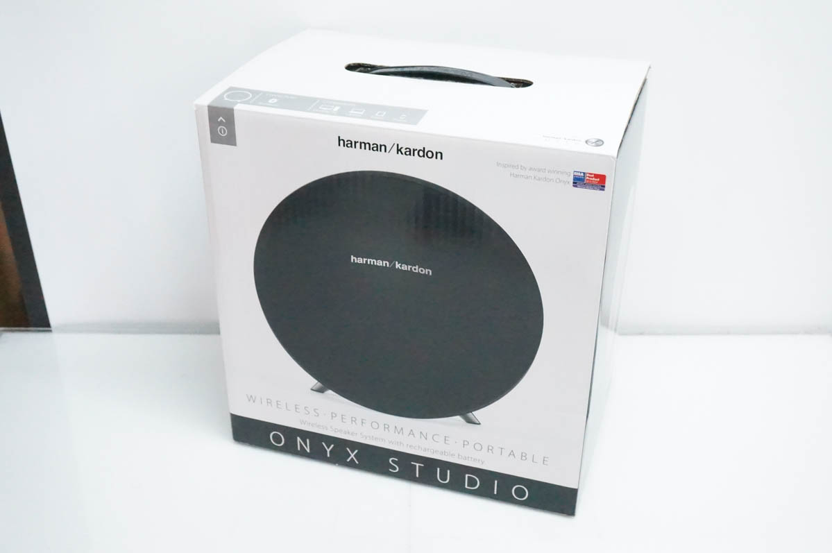 harman/kardon ONYX STUDIOワイヤレススピーカー 未使用 Harman Kardonハーマン カードン Onyx Studio Wireless