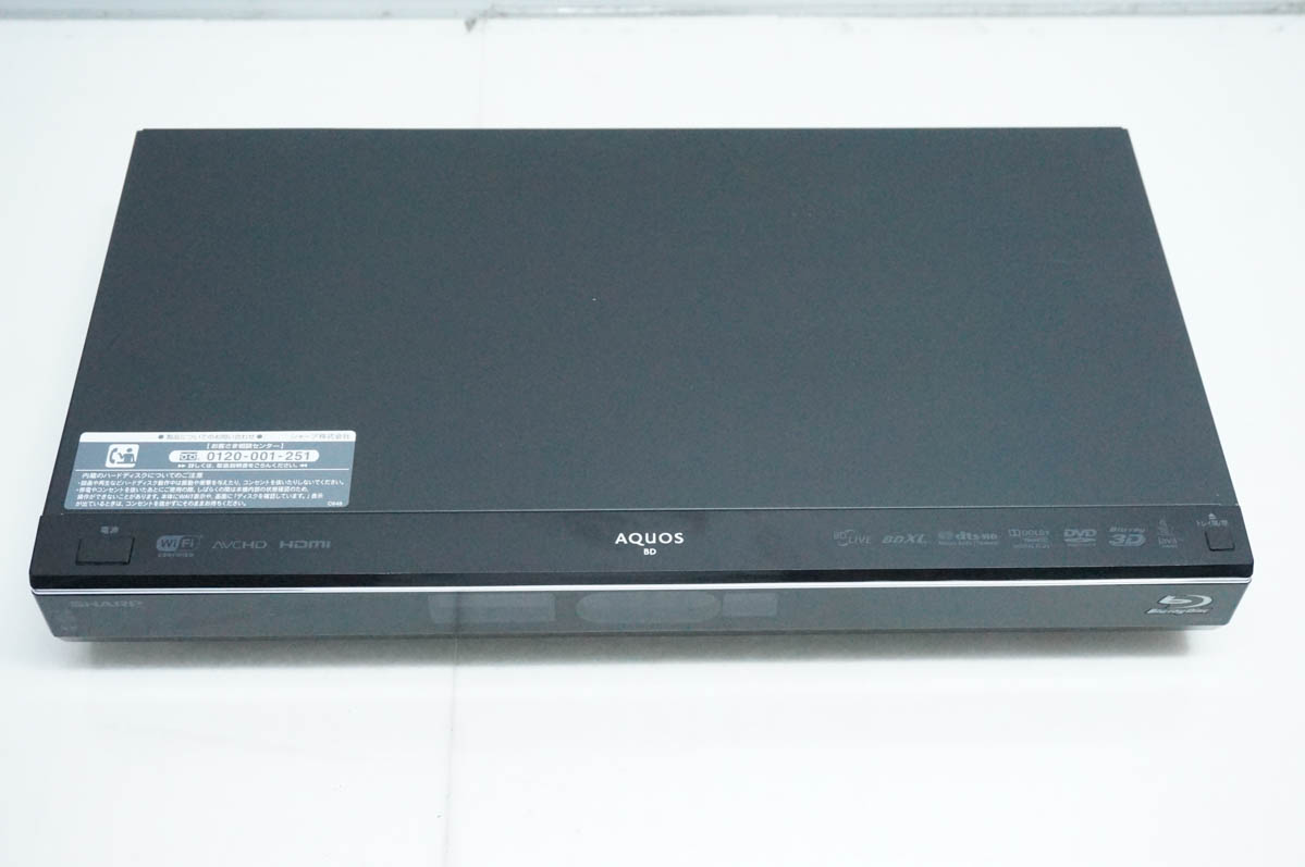 中古 SHARPシャープ ブルーレイレコーダー BD-T510 トリプルチューナー 